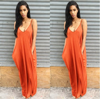 Women Summer Dress Casual Long Dresses Plus Size