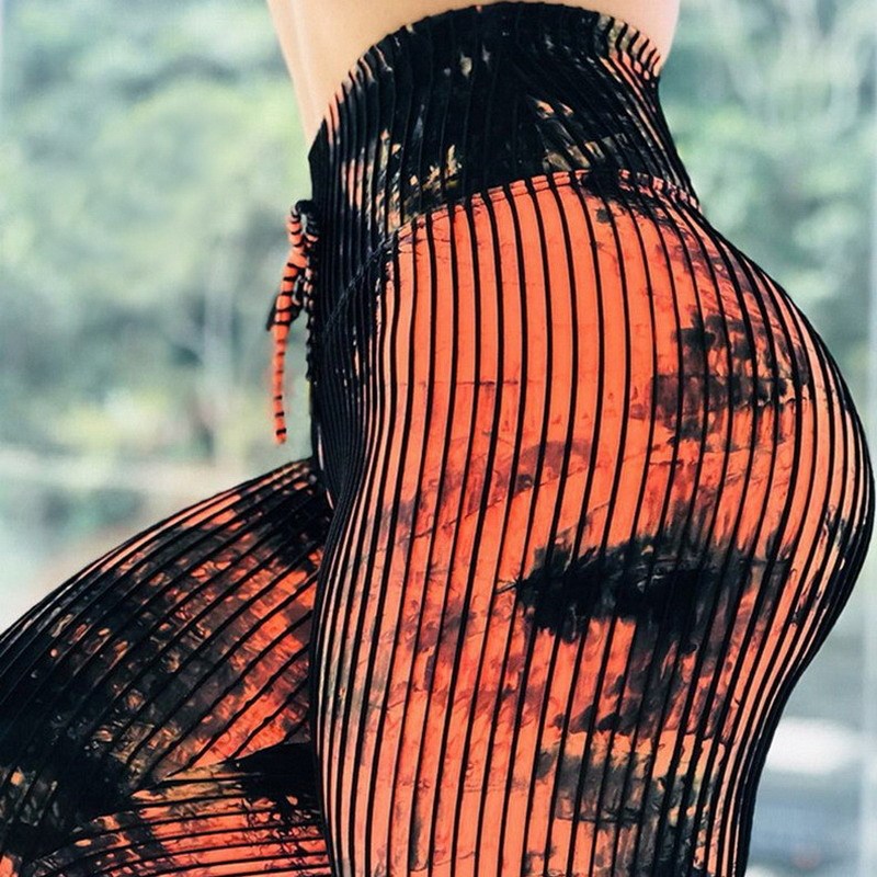 Orange abstract lines / XS