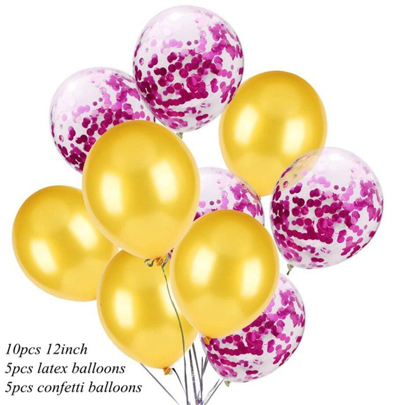 Gold X Rose Red / Q10 pcs