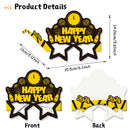 New Year Party Funny Photo Props Paper Glasses
