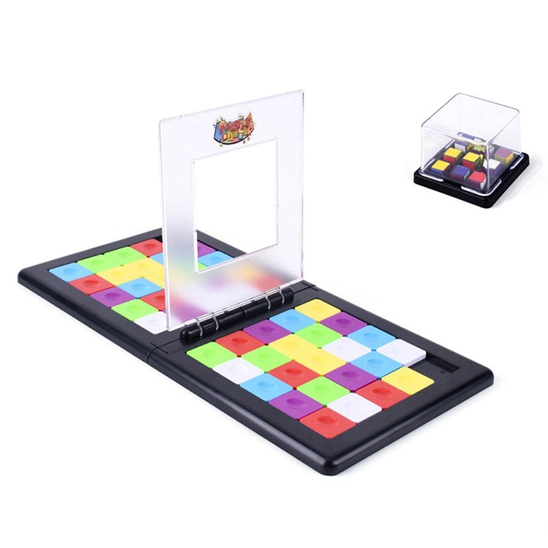 Play against colored cubes