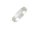 14k White Gold Comfort Fit Wedding Band(4.00 mm)