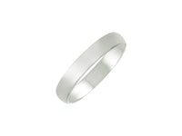 14k White Gold Comfort Fit Wedding Band(4.00 mm)