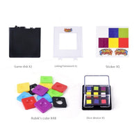Play against colored cubes