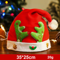 Fashion Snowman ElK Santa Claus Hats Xmas Gift Decoration