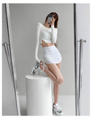 Skirts Tight Dancing Fitness Short Skirts Tide
