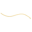 14k Yellow Gold 7 inch Mini Cube Bracelet (2.60 mm)