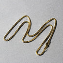 14K Yellow Gold Classic Box Chain (1.7 mm)