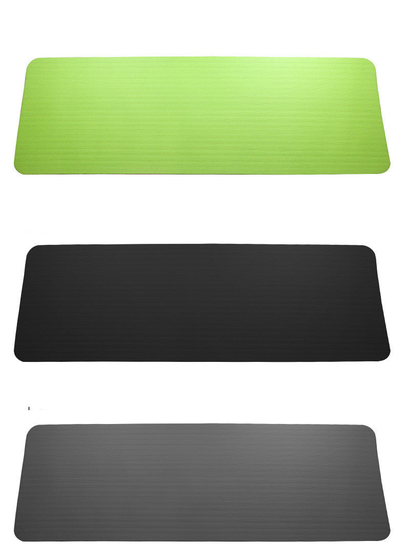 Black / 183x61x0.8CM yoga mat