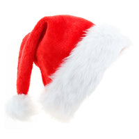 Increase Thicker Big Ball Santa Christmas Plush Hats